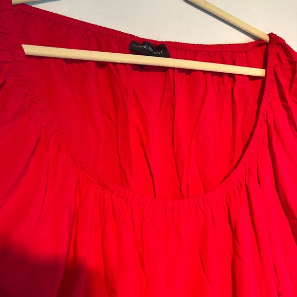 Lane Bryant Blouse Red size 18 - Picture 2 of 10